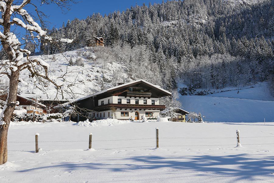 Bauernhof Winter